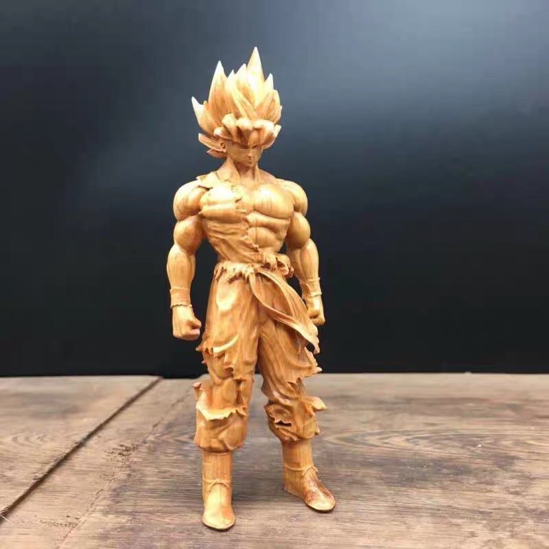 Tượng gỗ Son Goku(Kakarot)