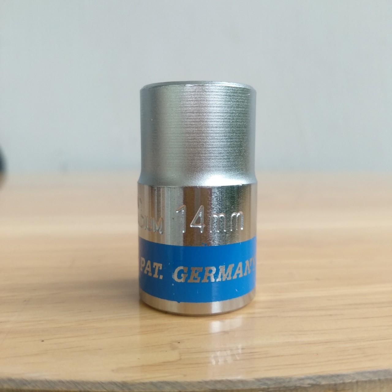 [HCM]Đầu Tuýp GERMANY 1/2 Lục giác Size 14 Thân ngắn