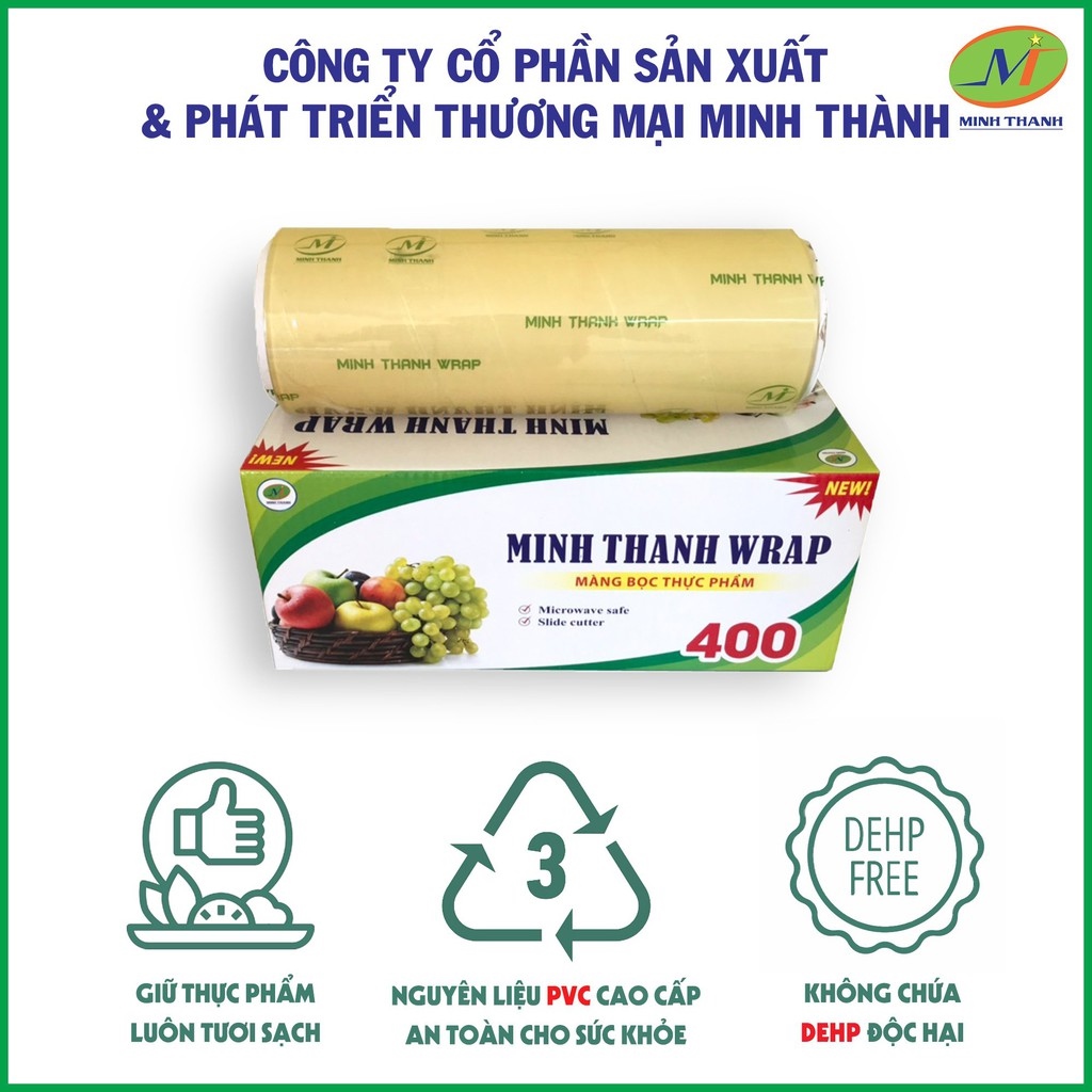 ◎ Màng bọc thực phẩm PVC Minh Thành