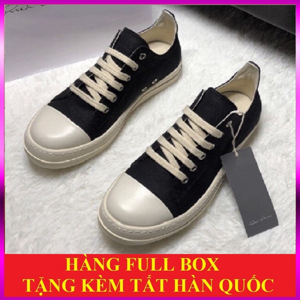 GIÀY THỂ THAO RICK OWEN CAO CẤP ĐẾ THƠM [ FULL BOX, TẶNG VỚ ]