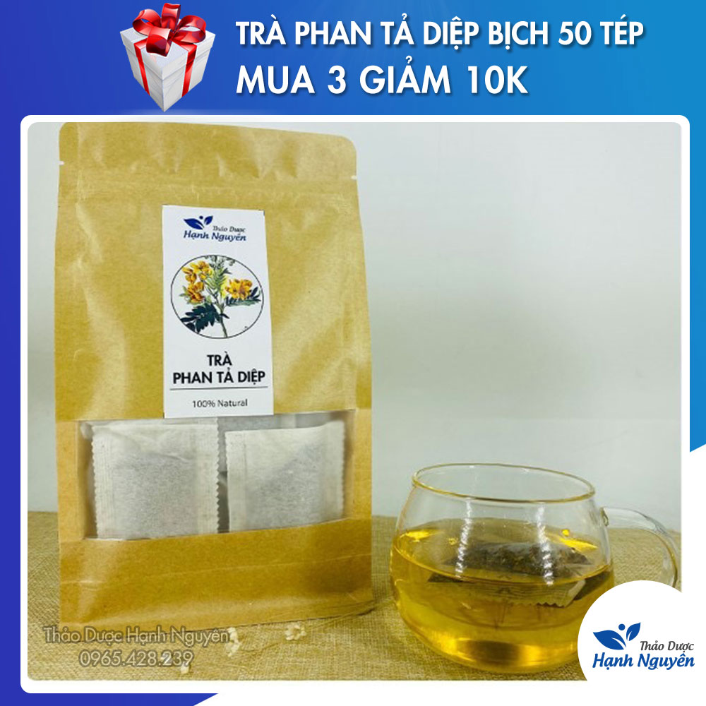 Trà Phan Tả Diệp Túi Lọc (Giữ Dáng Nhuận Tràng Hết Tao Bón Hiệu Quả) - Thảo Dược Hạnh Nguyên