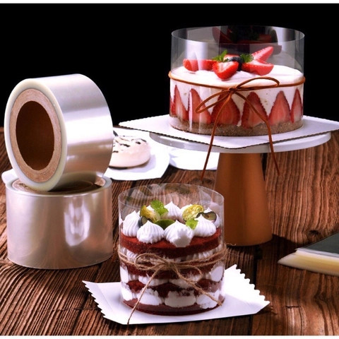 Cuộn mica trong suốt loại mềm bọc thành bánh lạnh