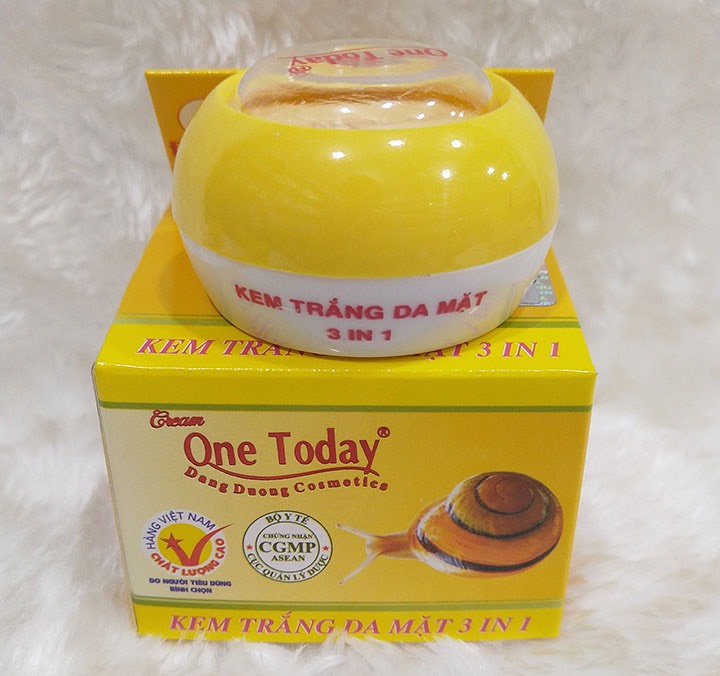 kem ốc sên one today đủ dòng hủ 9g (chính hãng-giá sỉ)