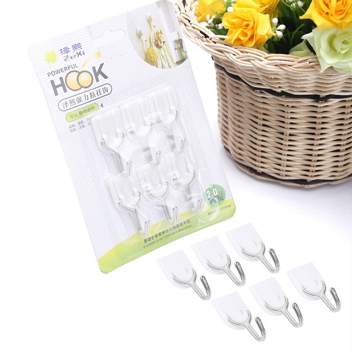 Combo 2 vỉ móc treo tường