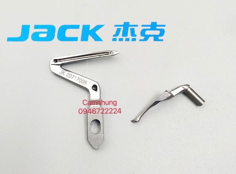 bộ móc trên móc dưới máy vắt sổ Jack