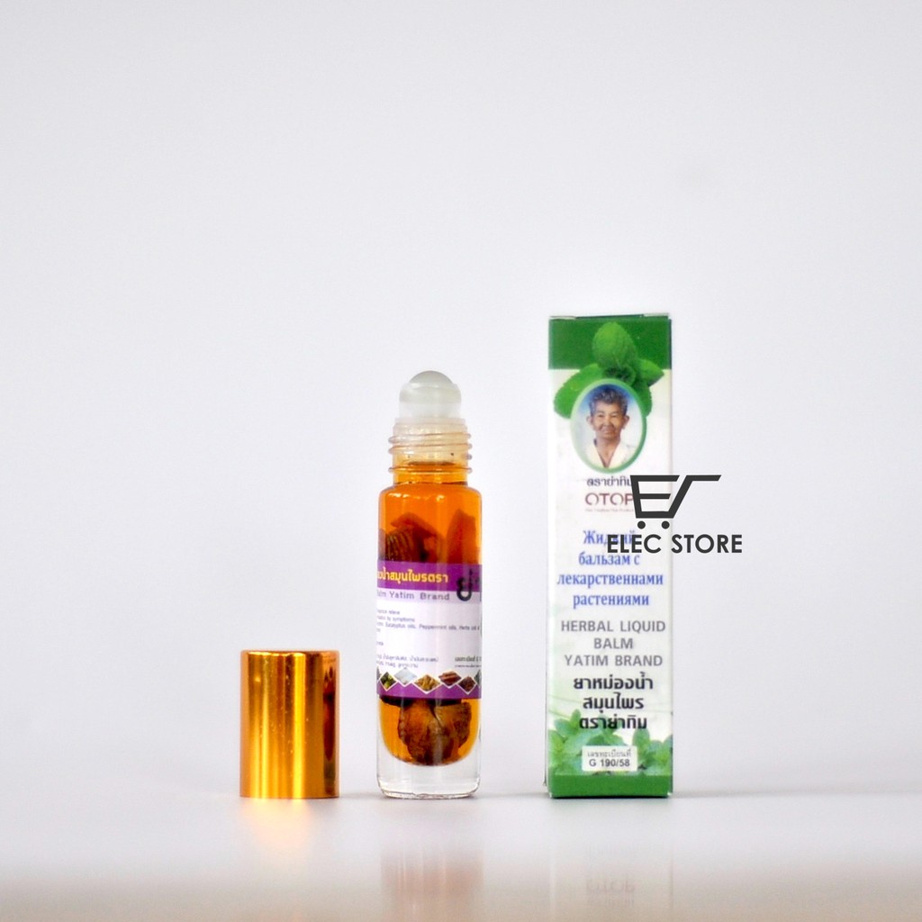 Dầu thảo mộc Otop 13 vị thảo mộc 8ml Thái Lan (date mới)