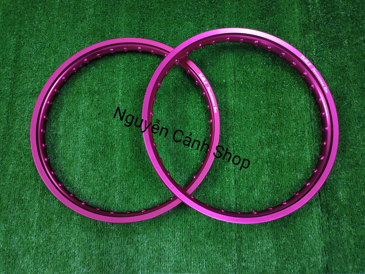 niềng nhôm DALE 1.40 1.40 màu hồng 1 cặp