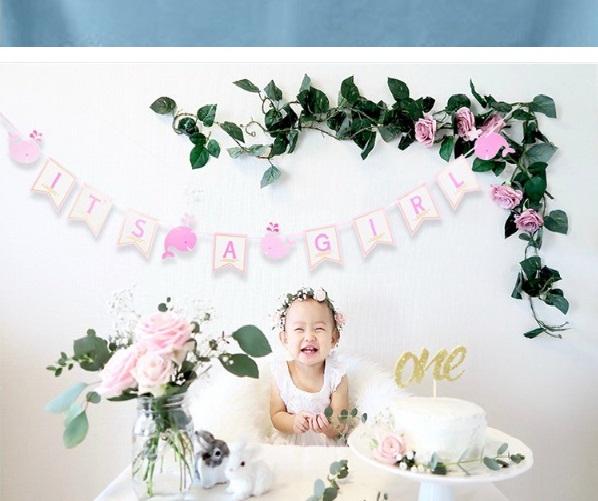 Dây trang trí sinh nhật bé trai/ bé gái