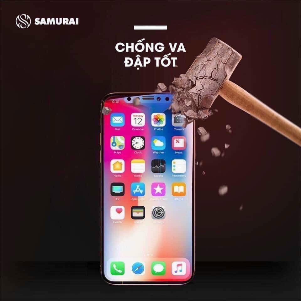 Kính cường lực samurai 9d cho iphone x xs xs max cao cấp siêu cứng đã được kiểm chứng