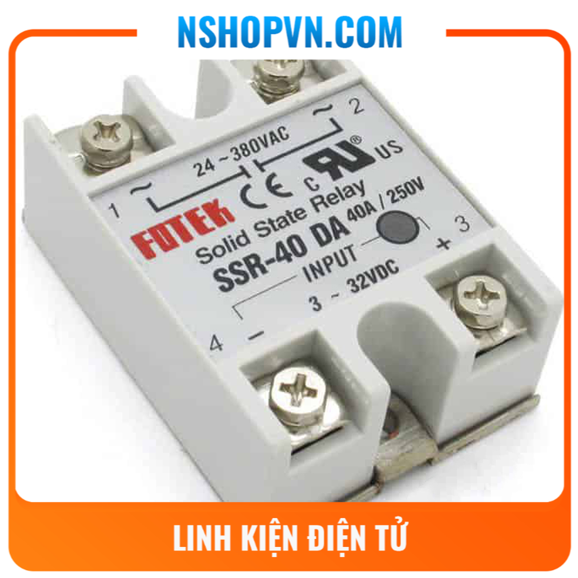Relay rắn ssr-40 da fotek