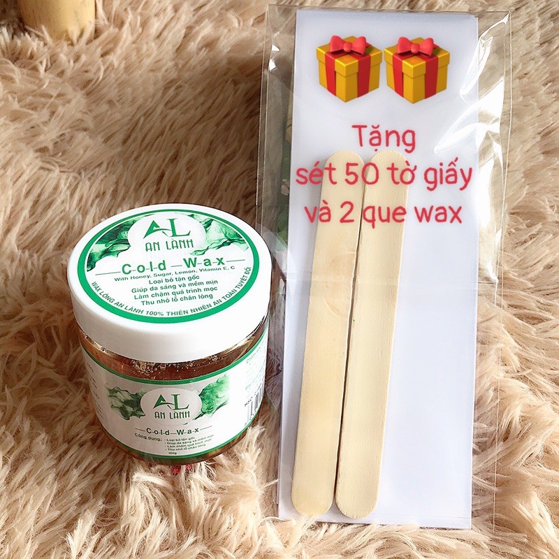 Was Lông An Lành  Tặng que và 50 tờ giấy wax