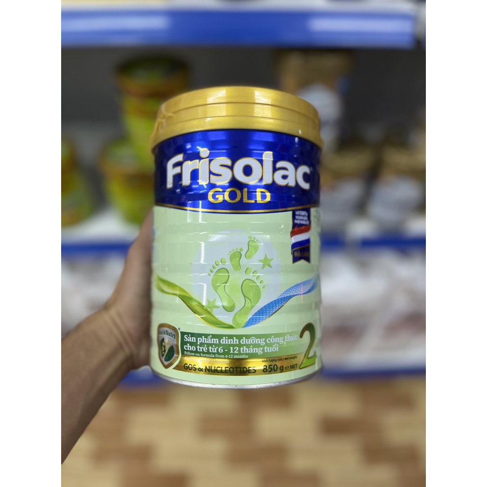 Sữa Bột Frisolac Gold 850G Đủ Số 1, 2, 3, 4