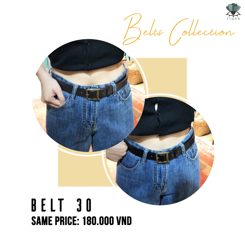 [HCM]THẮT LƯNG FLANH BELT 30