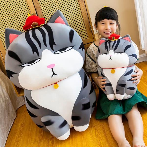 Gấu Bông Mèo Hoàng Thượng Mèo Bông Cute Mặt Gợi Đòn Cao CấpDùng Để Trang Trí Phòng Ngủ Phòng Học Live Bán Hàng Để Ôm Size 50 - Size 65 - Size 75