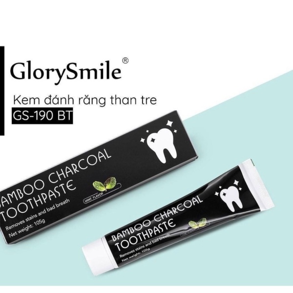 Kem đánh răng Than Hoạt Tính GlorySmile - Phân phối độc quyền Made in USA, cải thiện ngay sau 7 ngày sử dụng giá rẻ