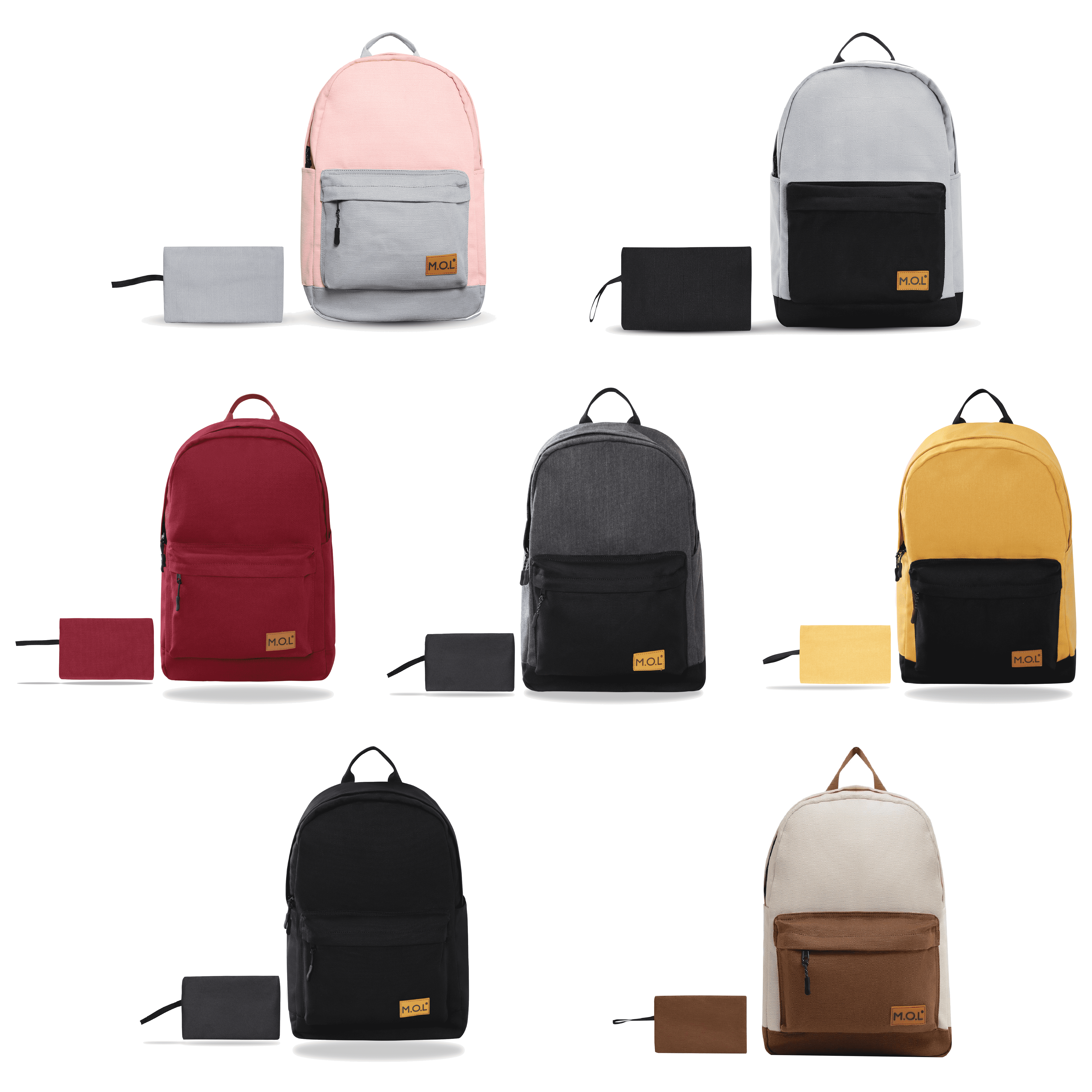 Balo : M.O.L Basic Backpack- Canvas