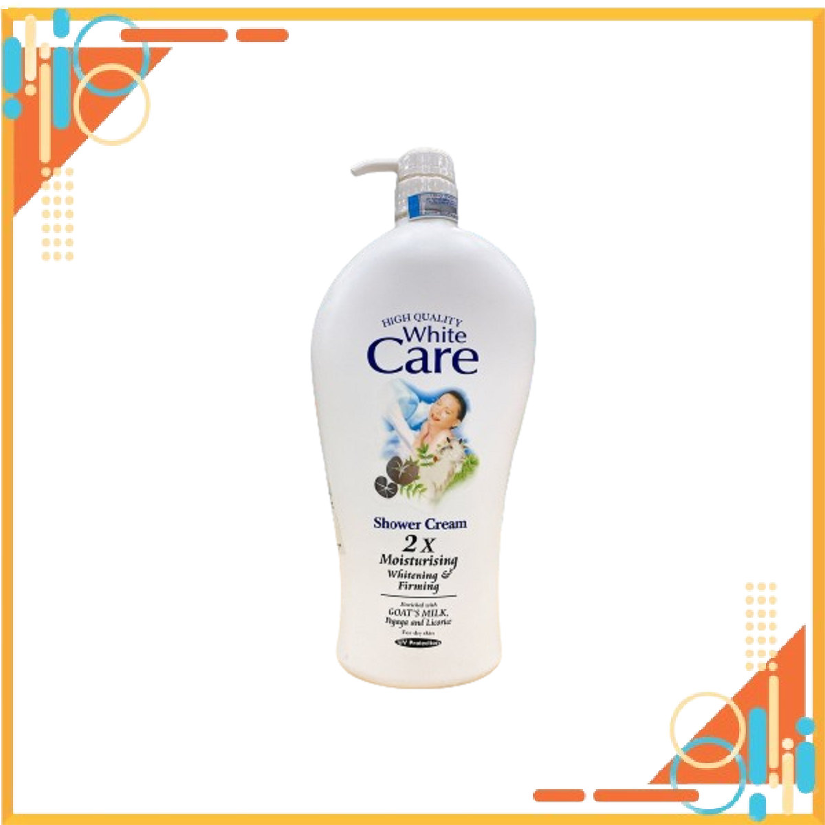 Sữa tắm trắng da cao cấp sữa dê White Care 2X 1200ml