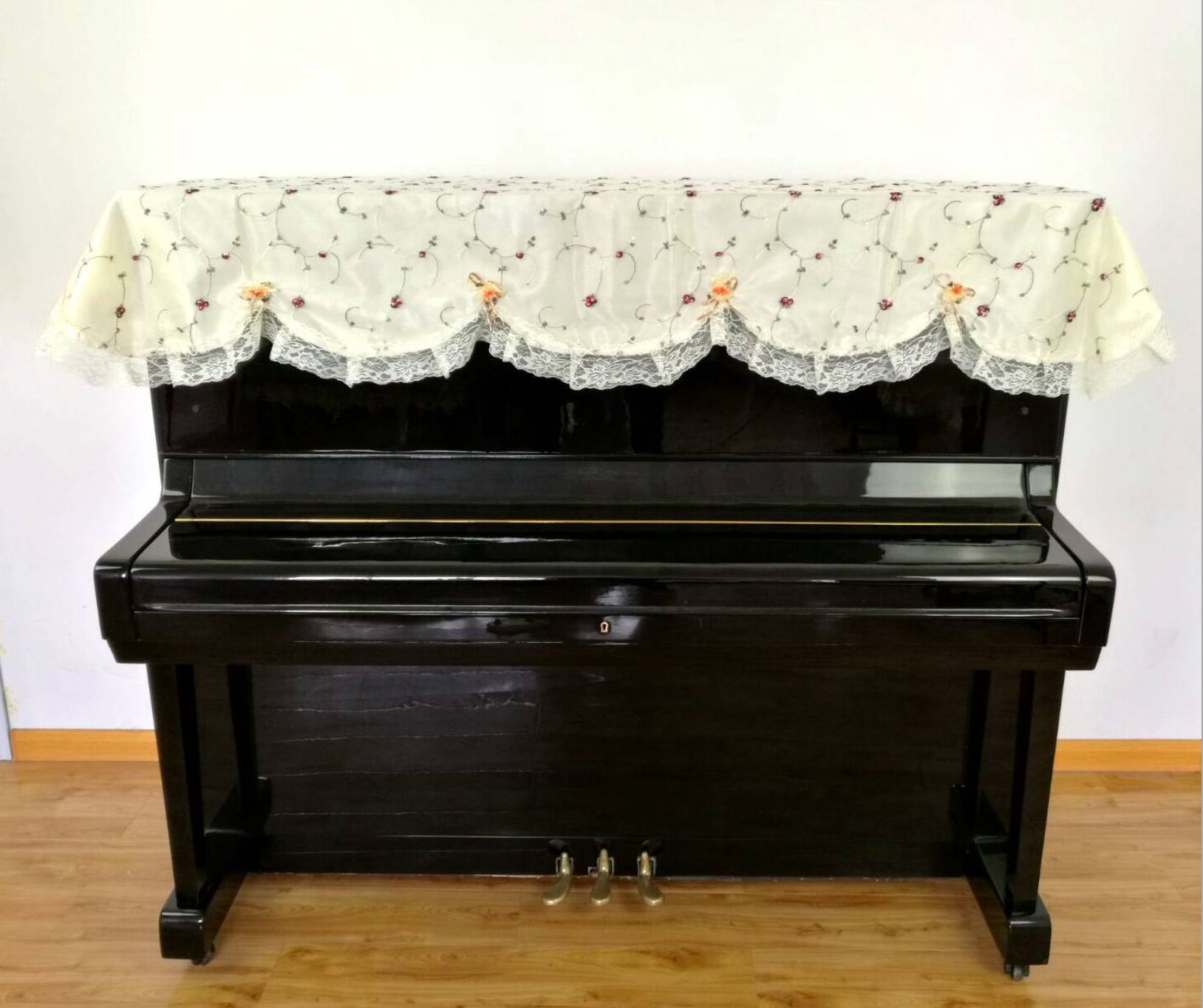 Khăn phủ đàn piano cơ, khăn phủ đàn piano điện tử 88 phím sang trọng chống bụi, chống xước
