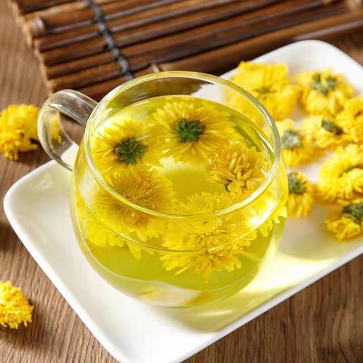 1Kg Trà Hoa Cúc Vàng Nguyên Bông Sấy Lạnh Giảm Căng Thẳng