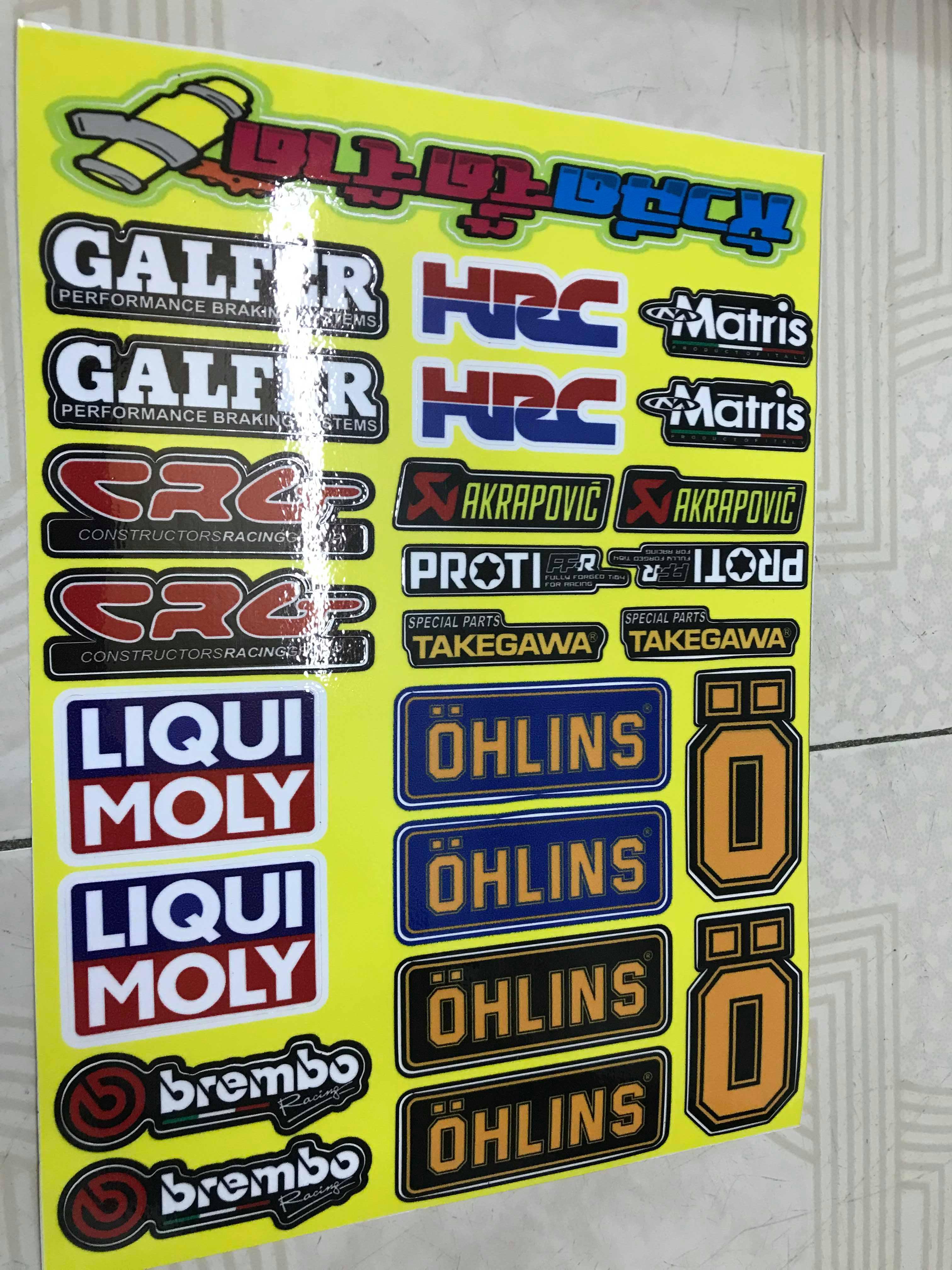[HCM]Sét tem oh liqui chữ thái