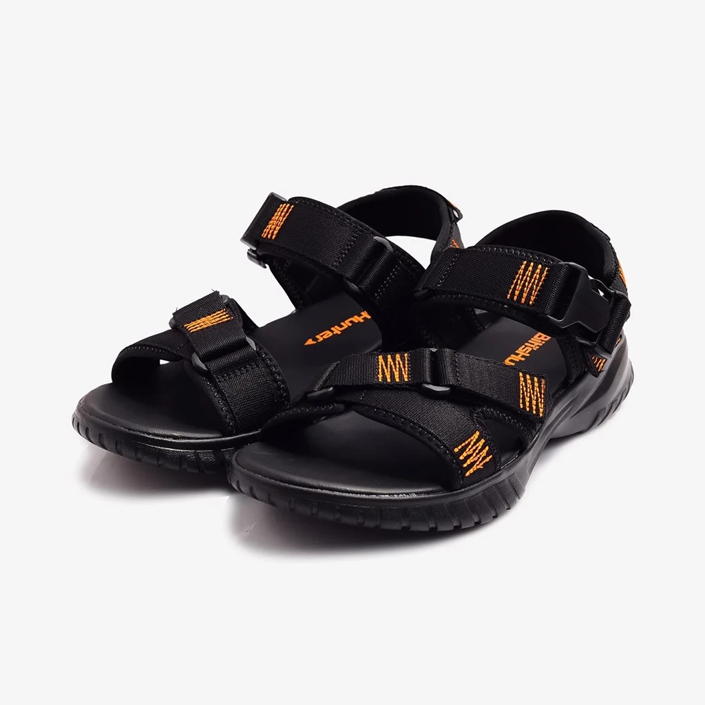 [HOÀN XU]  GIÀY SANDAL QUAI HẬU NỮ CAO CẤP BITI'S HUNTER DEWH00600 (ĐEN) - BITIS