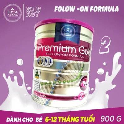 [HCM]Sữa Hoàng Gia Premium Gold 2 Follow-on Fomula - Dành Cho Trẻ Từ 6 - 12 tháng 900gr