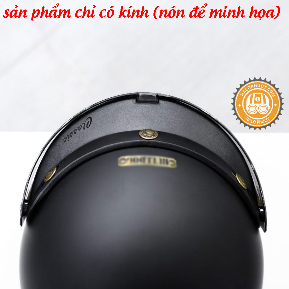 Kính K7 Bulldog Chính Hãng (gắn nón 3/4)
