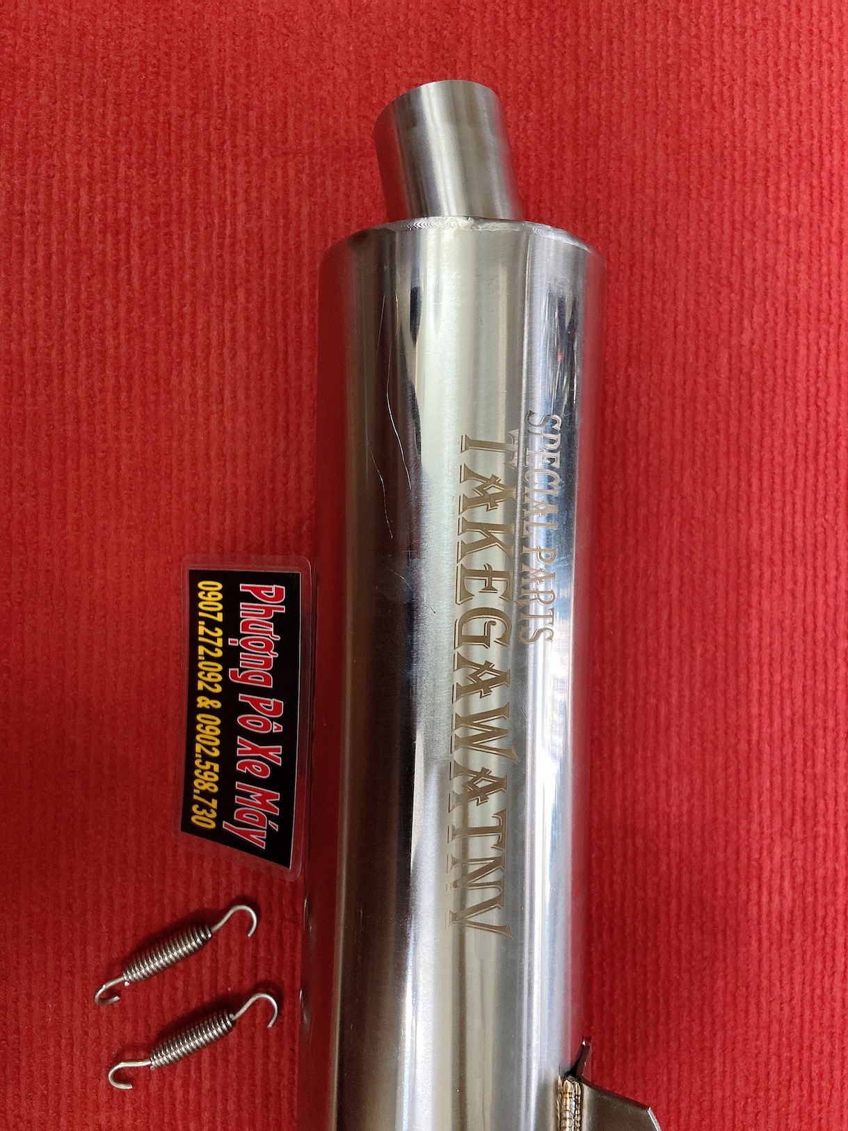 [HCM] Pô lon CBR full INOX 304 dành cho mọi XE MÁY [ NEW ]
