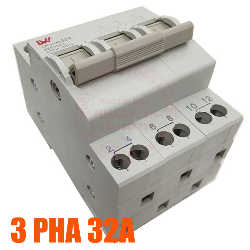 Aptomat đảo chiều 3 pha 32a - aptomat đảo chiều 3 pha 63a