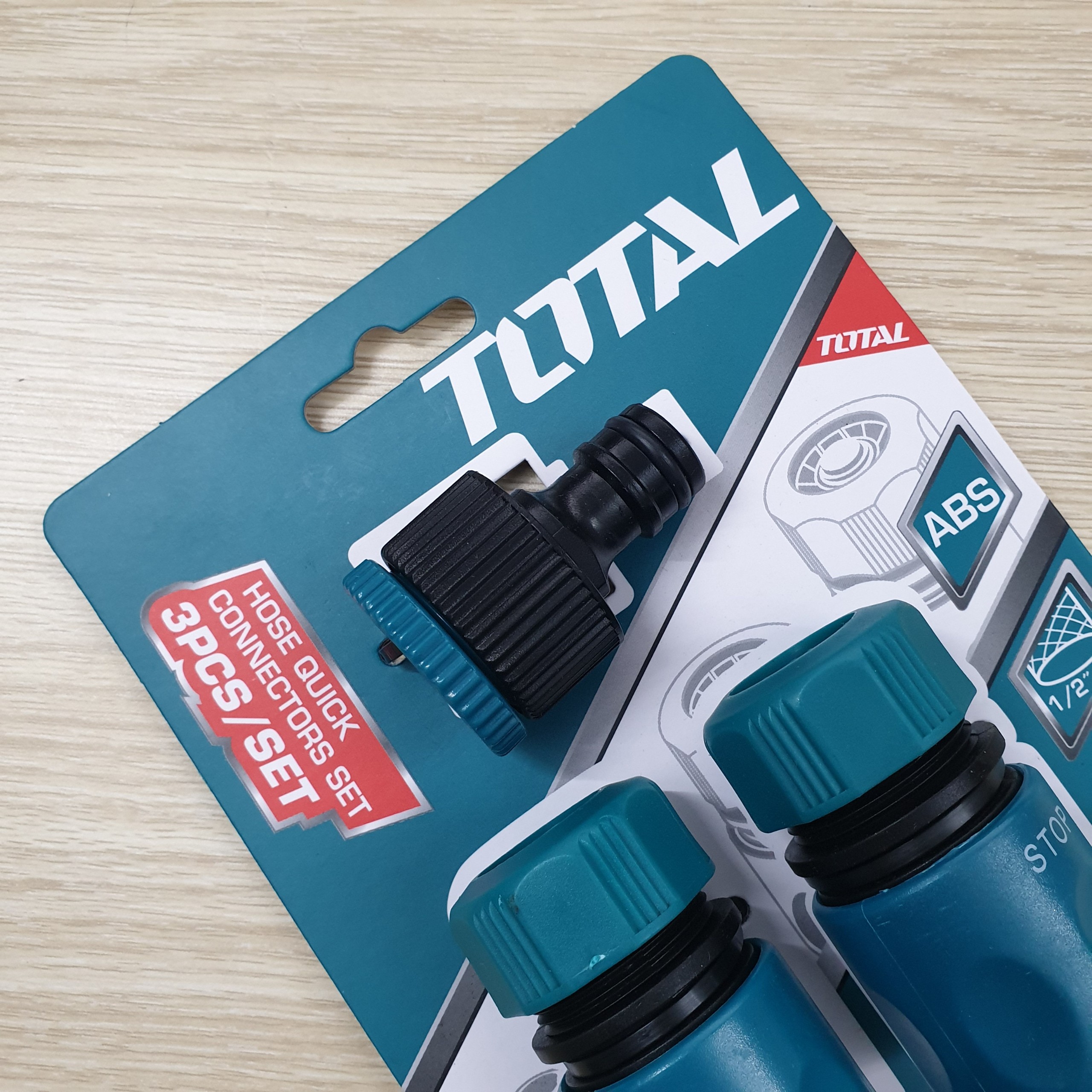 Bộ ba đầu nối nhanh máy xịt rửa TOTAL THWS030301