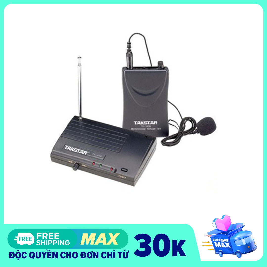 Micro gài áo không dây Takstar TS-331B [Bản mới 2020]