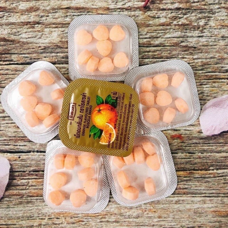 Kẹo cam Vitamin C Thái Lan
