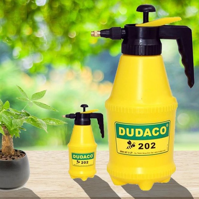 Bình xịt phun sương tưới nước Dudaco 202 2L (Vàng) - BX03