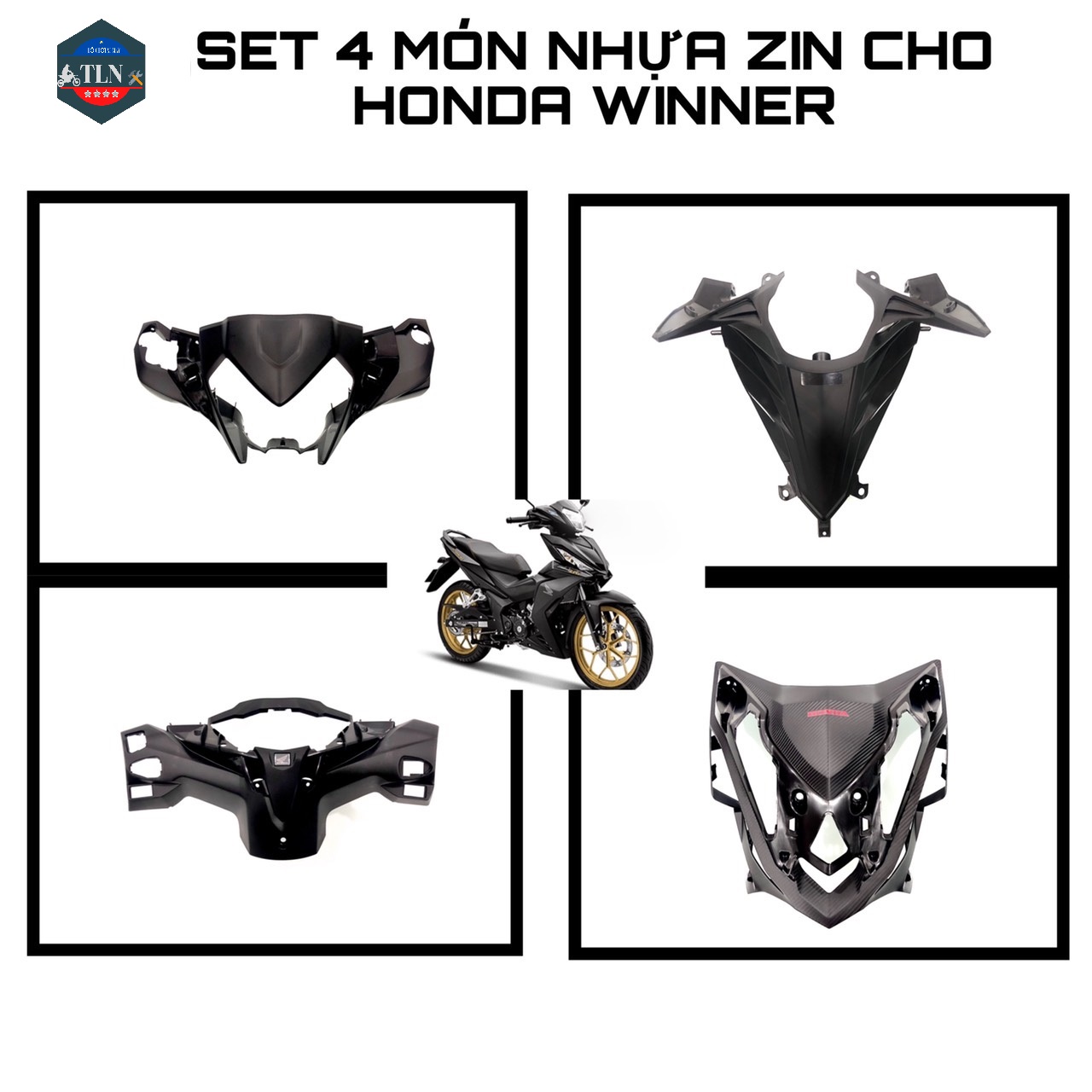 BỘ DÀN ÁO NHỰA NHÁM WINNER ZIN 16 MÓN