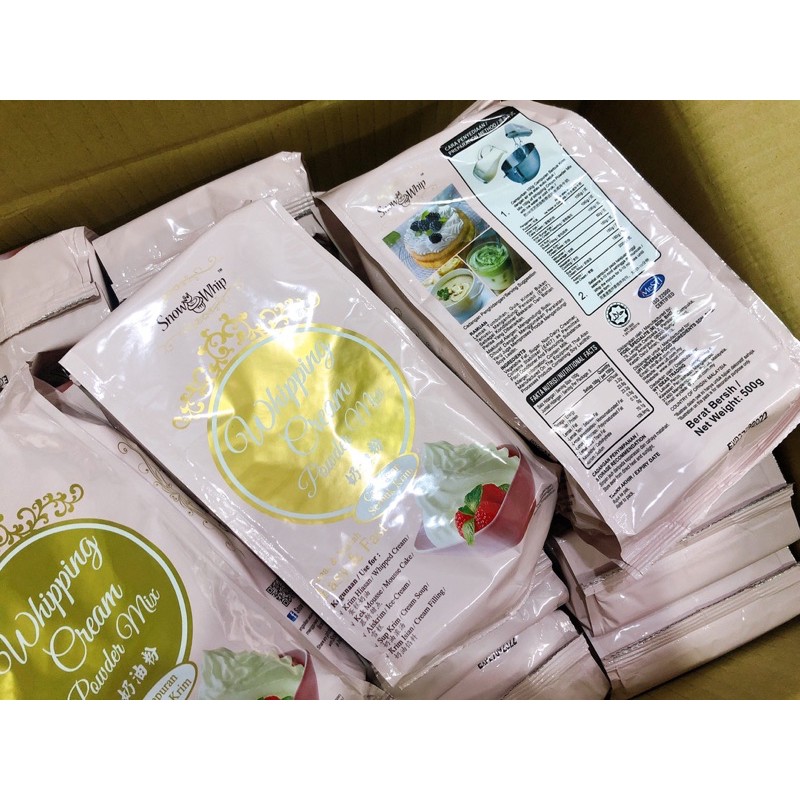 BỘP WHIPPING CREAM 500G Snow whip