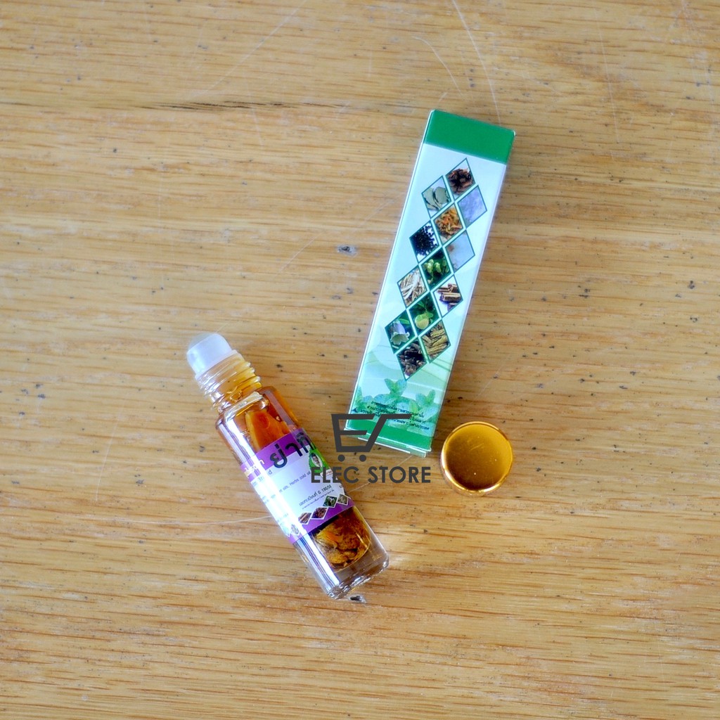 Dầu thảo mộc Otop 13 vị thảo mộc 8ml Thái Lan (date mới)
