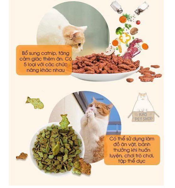Bánh quy Catnip cho mèo