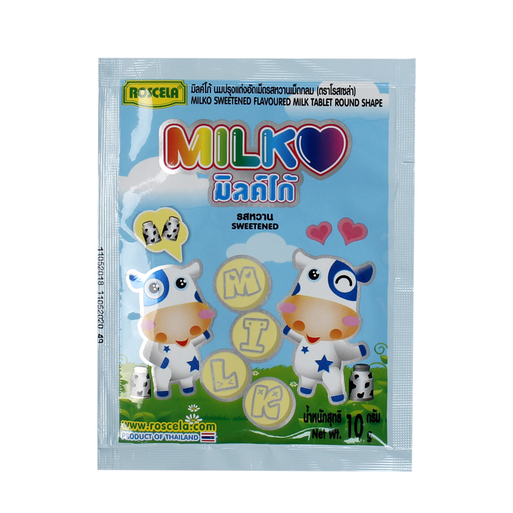 Kẹo sữa bò Milk Tablet Thái Lan 18g
