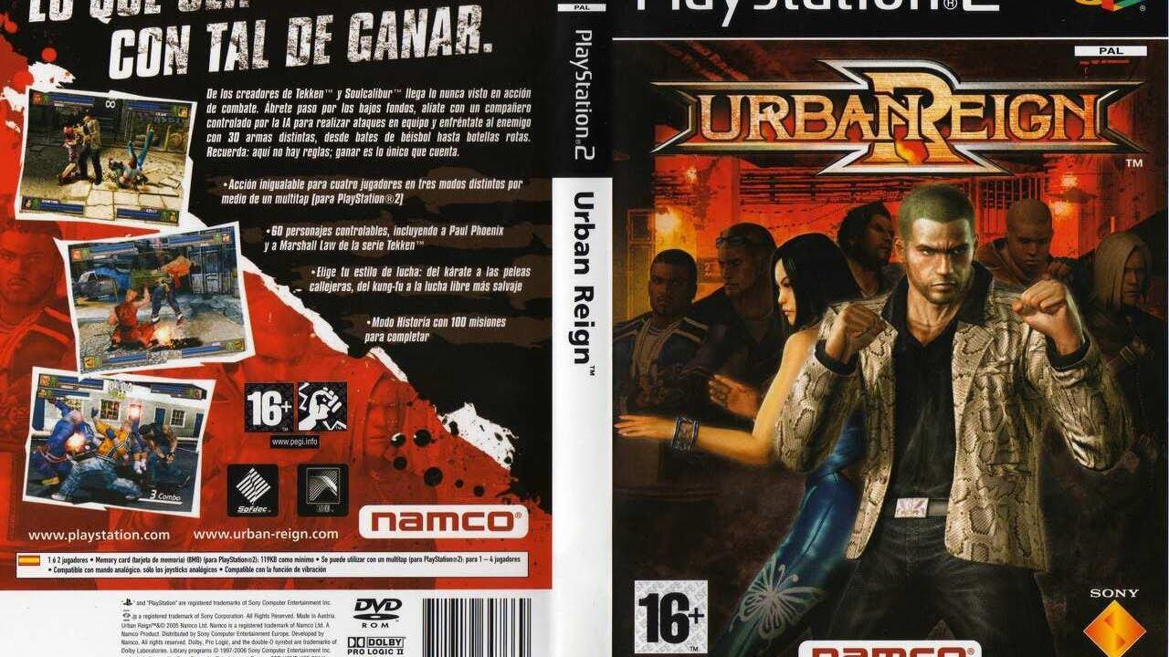 đĩa game ps2 urban reign