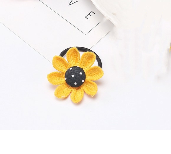 [LẺ 1 CÁI] DÂY CỘT TÓC HOẶC KẸP TÓC HOA HƯỚNG DƯƠNG XINH XẮN CHO BÉ SHOP | BEECOW