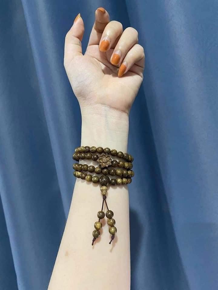 Vòng Trầm tốc 108 hạt 6ly