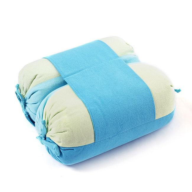 [HCM] Combo 02 Gối chặn Vỏ Đậu Xanh Cho Bé – Giúp Bé Ngủ Ngon