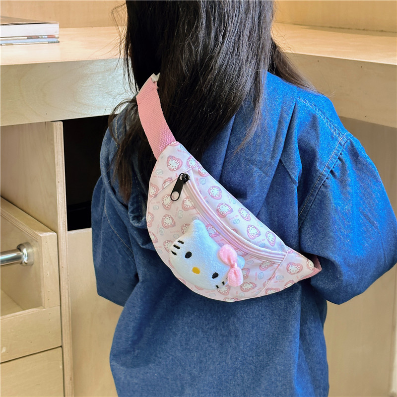 Túi đeo chéo kuromi pony cho bé siêu đáng yêu size nhỏ và lớn