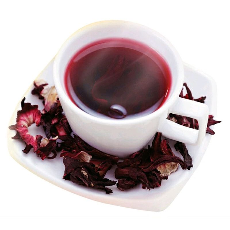 [HCM]100 gram Trà Hoa Dâm Bụt Đỏ Atisô Đỏ sấy khô (Hibiscus)