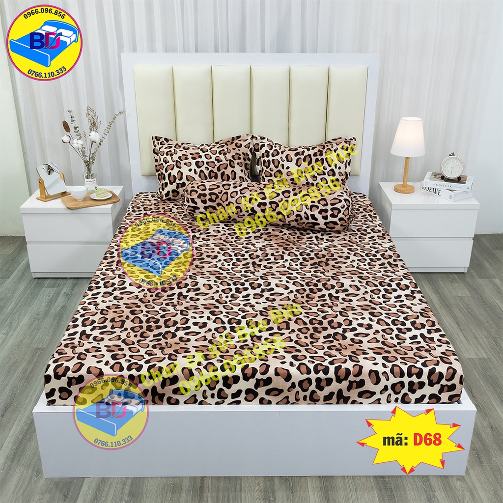 Bộ ga giường cotton poly cao cấp