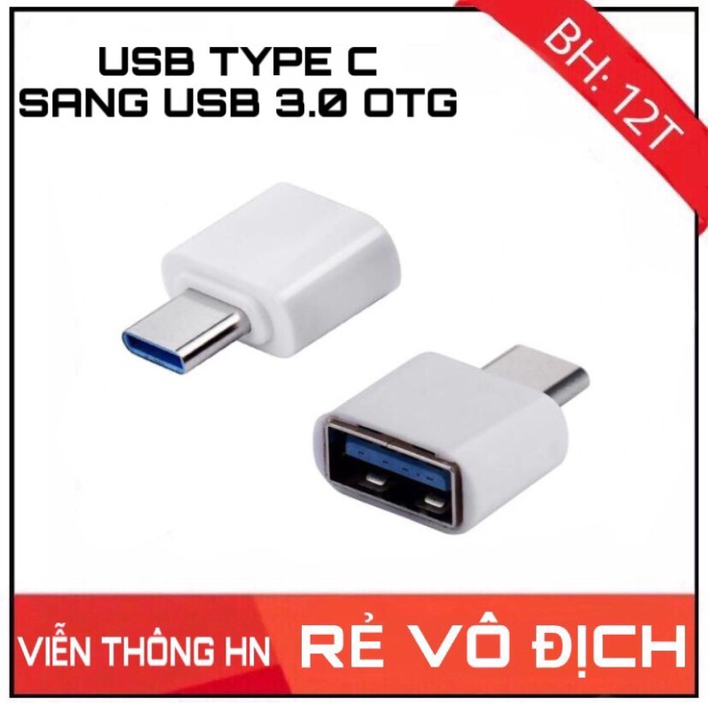 Bảng giá Đầu chuyển USB Type C Sang USB 3.0 OTG - Thế hệ Mới Cho Máy Tính Bảng và SmartPhone Phong Vũ