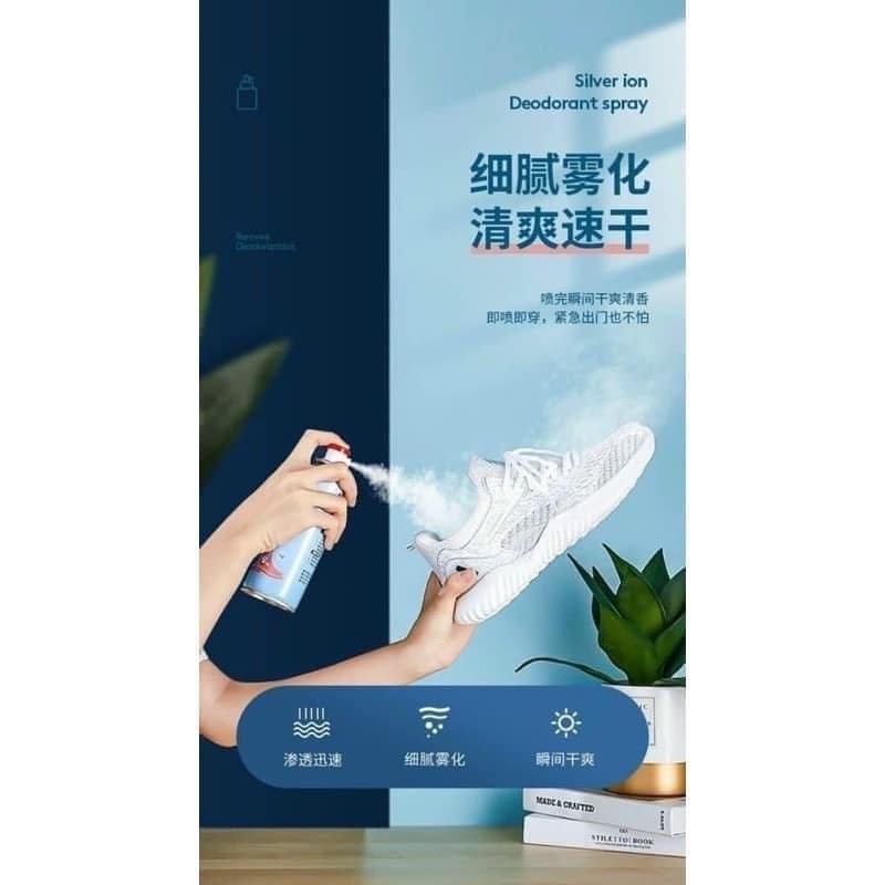 BÌNH XỊT GIÀY CHỐNG HÔI CHÂN NCE 260ML