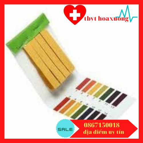 Giấy quỳ tím đo độ pH1 - 14[giá tốt]