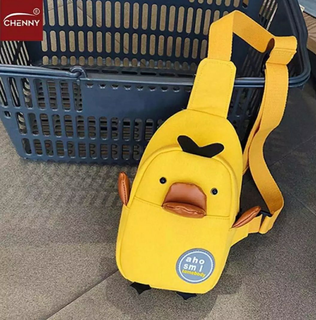 Túi đeo chéo hình con vịt siêu dễ thương