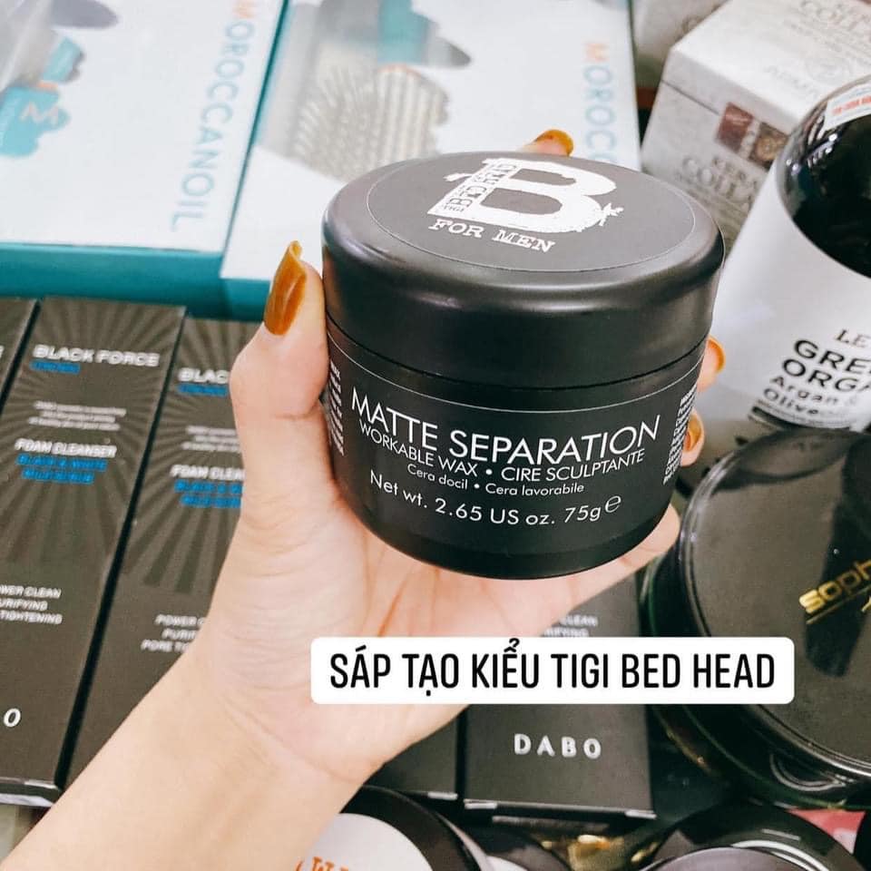 Sáp vuốt tóc nam b bed head for men tigi giữ nếp tốt 75g